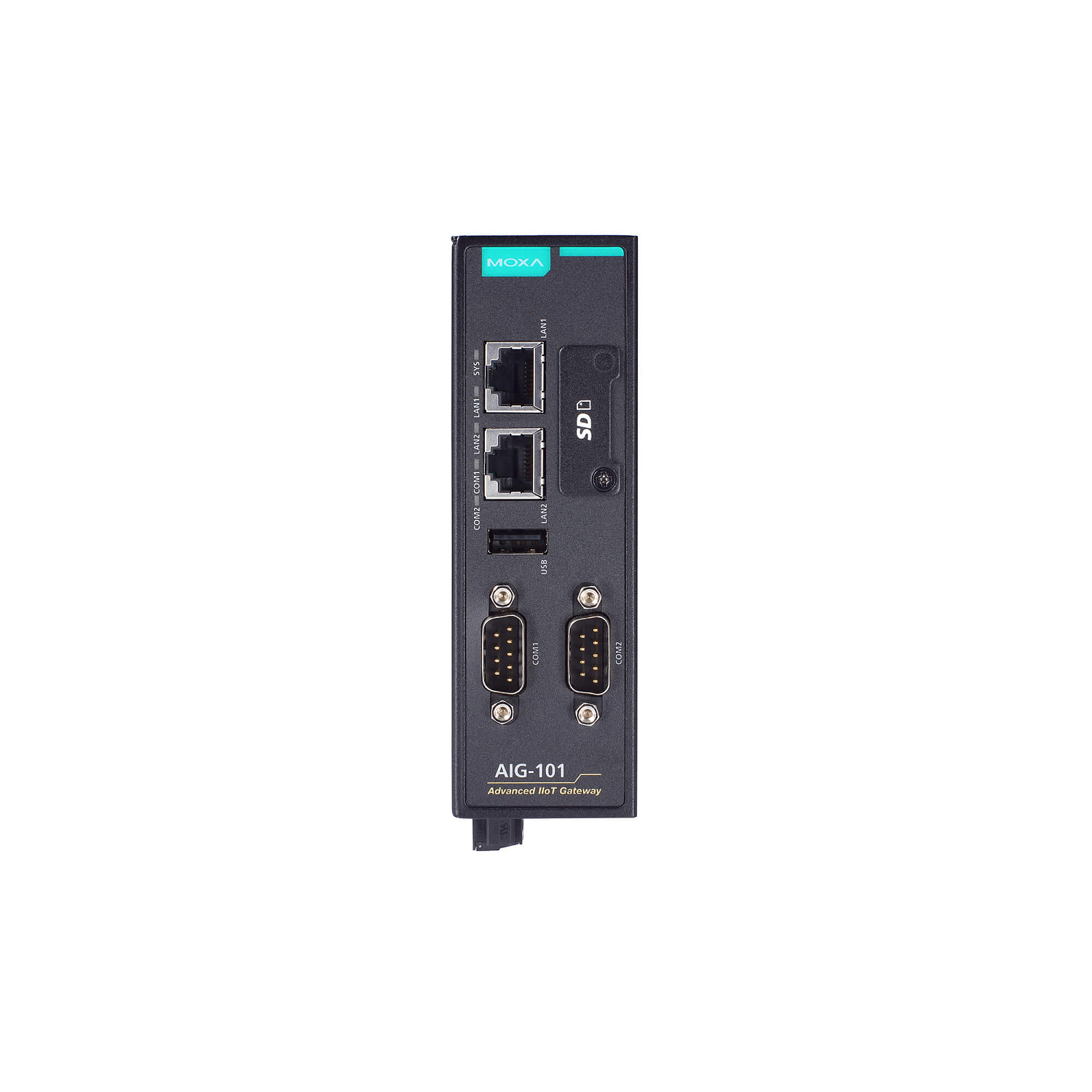 Шлюз AIG-101-T 2-port Modbus RTU/ASCII/TCP to MQTT/Azure/AWS Cloud-supported gateways